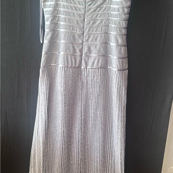 JS Collections Silver Gold Spaghetti Strap Sundress - Picture 2 of 7